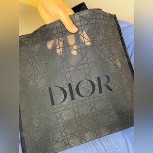 Dior beauty line gift with purchase tote bag
